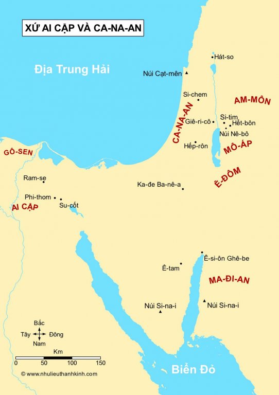 Xứ Ai Cập và Ca-na-an